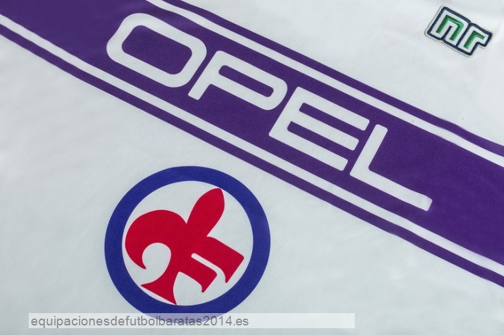 Nuevo 2ª Camiseta Fiorentina Retro 1984 1985 Blanco Baratas